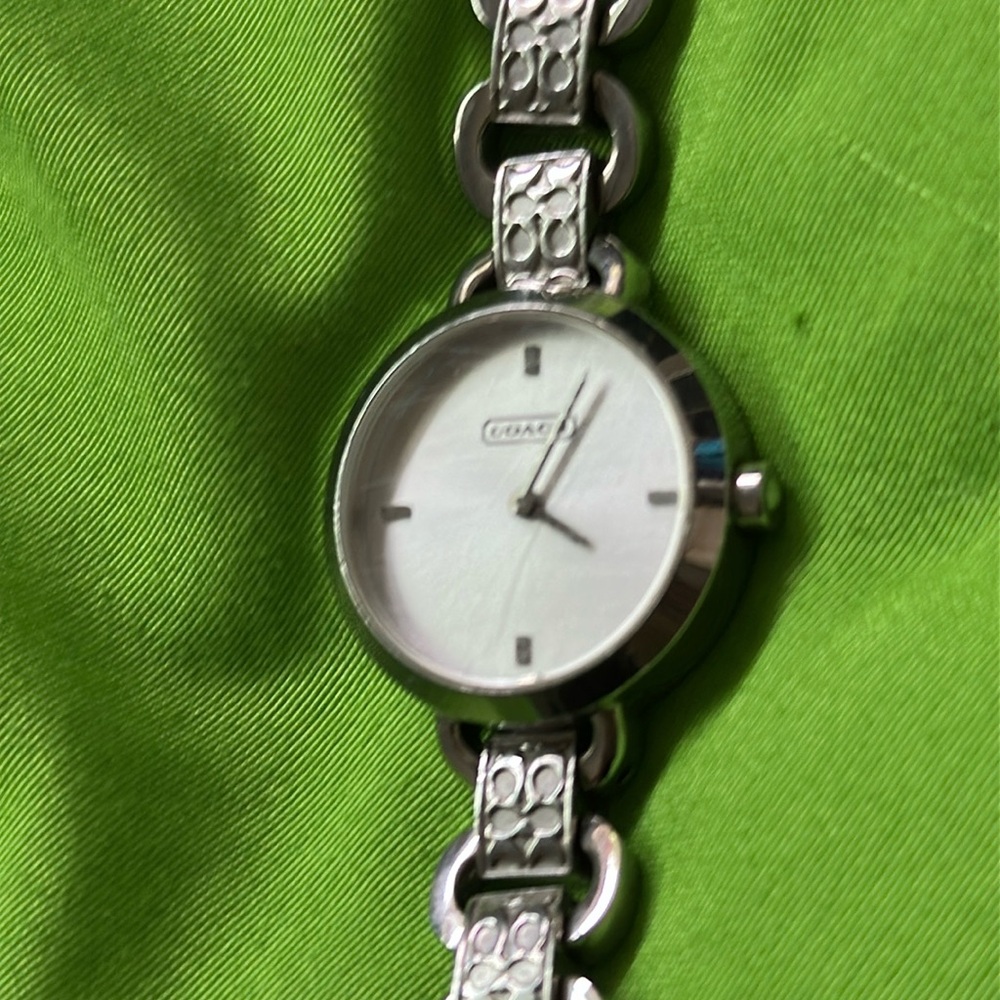 Coach Silver Watch - Picture 4 of 4